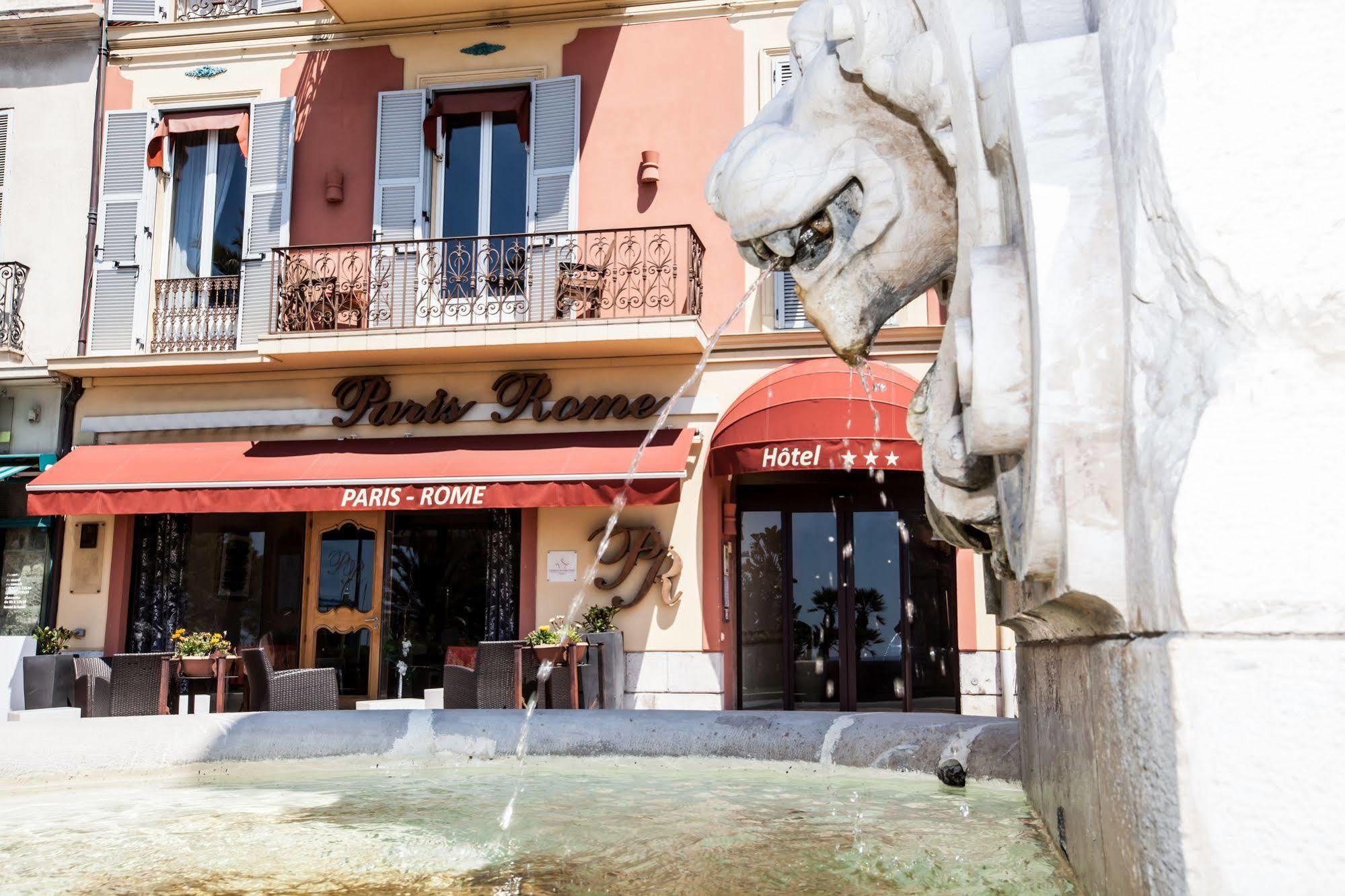 Hotel Paris Rome Menton Exterior foto